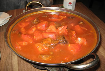 西红柿炖牛肉